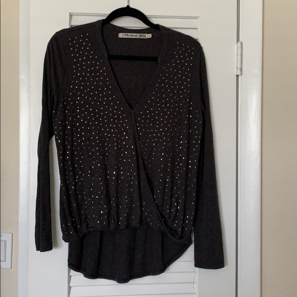 Michael Stars surplice top